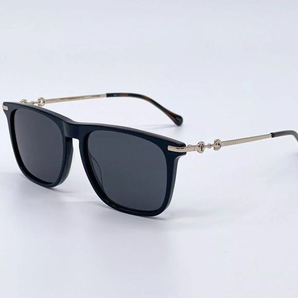 Sale! New Gucci Unisex 55mm Black Sunglasses! - Picture 4 of 8